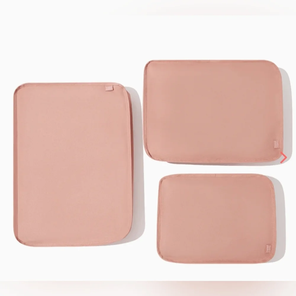 Hanky Panky Set of 3 Packing Cubes in Mauve **NEW